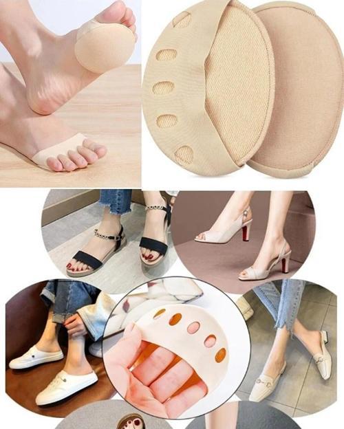 Ten Rengi Kumaş 5 Parmağa Geçen Metatarsal Parmak Altı Koruyucu Hava Alabilen Ayak Pedi
