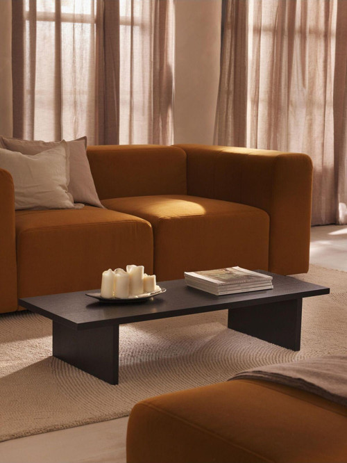 Eriza Titan, Dikdörtgen Modern Yeni Nesil Orta Sehpa, Siyah