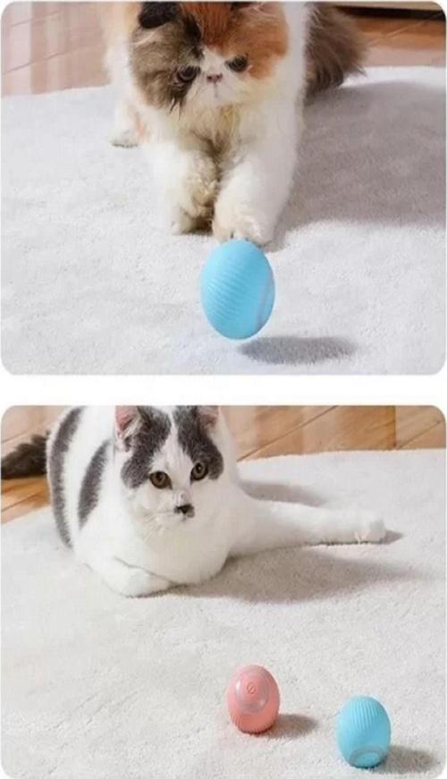 Otomatik Yuvarlanan Akıllı Kedi Oyun Topu