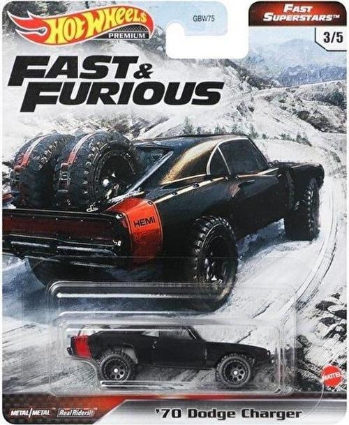 Fast & Furious Premium Arabalar '70 Dodge Charger GBW75 GRL83