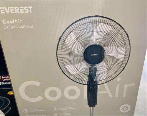 Fan11 CoolAir Siyah-Gri 45w 5 Kanat 3 Kademe 1200RPM