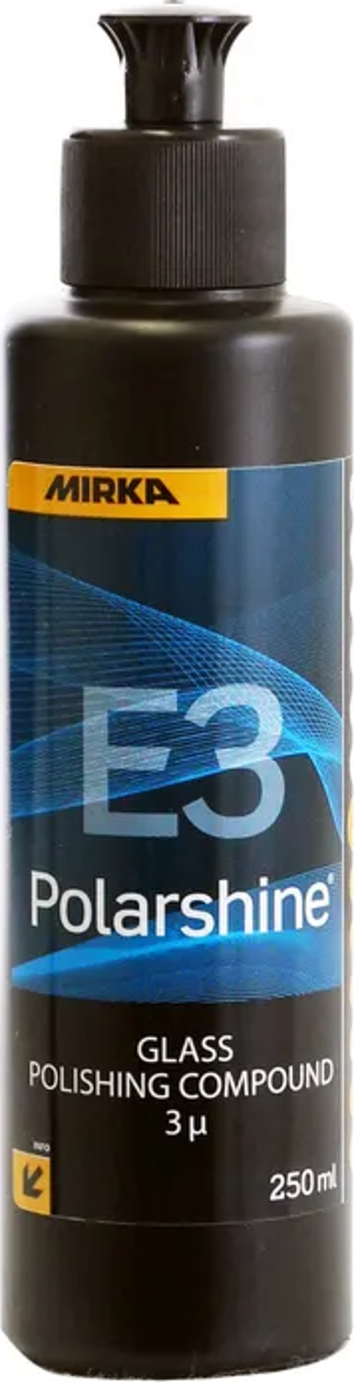 Polarshine E3 Cam Pastası 250 ml – Cam Çizik Giderici, Silikonsuz, Profesyonel Parlatıcı