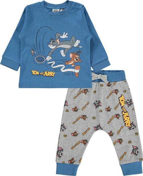 Bebek Takım 6-18 Ay Açık İndigo