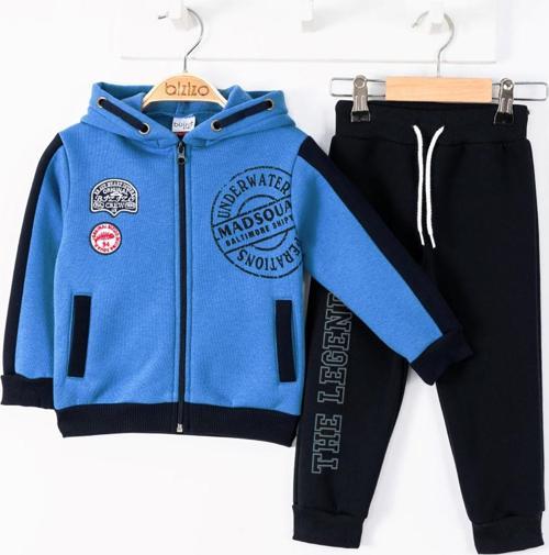 Erkek Bebek Takım 9-24 Ay Mavi