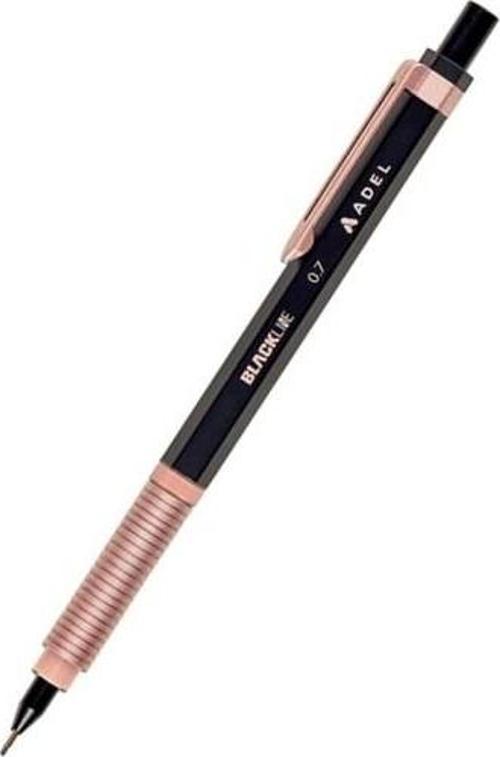 Blackline Metal Gövdeli Versatil Kalem 0.7 mm Pembe-Siyah