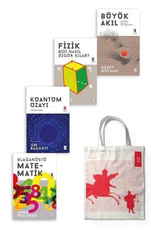 Ketebe Bilim Seti - Bez Çanta Hediyeli-4 Kitap Takım