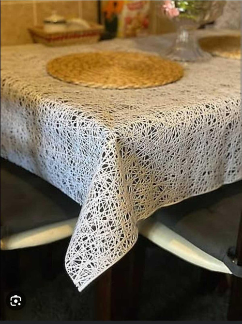 80X120 Cm Krem Dantel Masa Örtüsü