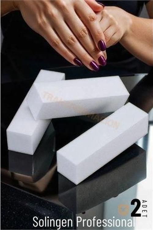 Tırnak Törpü 4 Yüzey Blok Sünger Solingen Professional 3 ADET