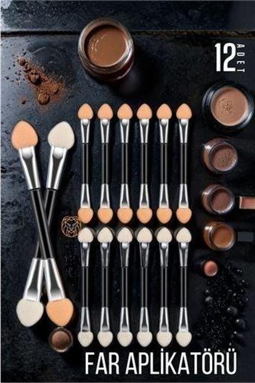 Far Aplikatör Göz Makyaj Çubukları 12 ADET