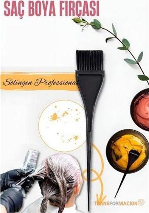 Dar Uçlu Saç Boya Fırçası Balyaj Fırçası Solingen Professional