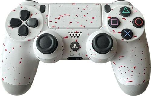 DualShock 4 V2 – Red Splatter Edition​​​​​​​ ZCT2 Kablosuz PS4 Oyun Kolu