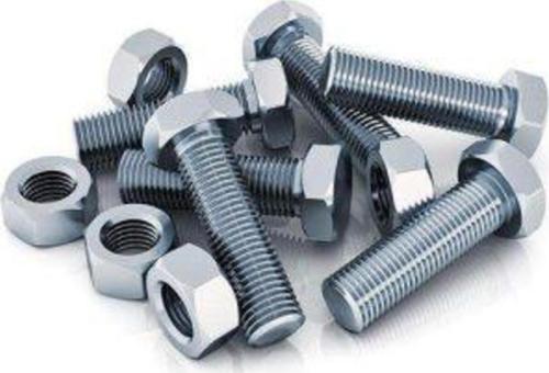 Galvanizli M6X20 Mm Cıvata, M6 Çelik Somun 40'Ar Adet