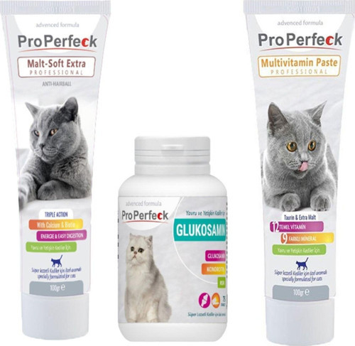 Malt Soft Extra 100 Gr + Multivitamin Paste 100 Gr + Glukosamın 75 Tablet
