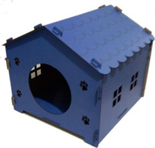 Ahşap Kedi Evi Kulübesi Kedi Yatağı
