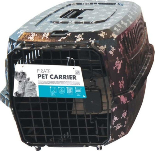 Kedi-Köpek Taşıma Kuru Kafa Desenli 58*40*26,5 Max 11