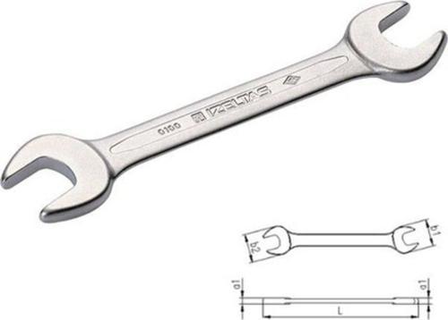 18X19 Mm Izeltaş Iki Ağız Anahtar Kısa Boy (Mm)