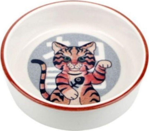 Kedi Seramik Mama Su Kabı 0,2lt/11cm