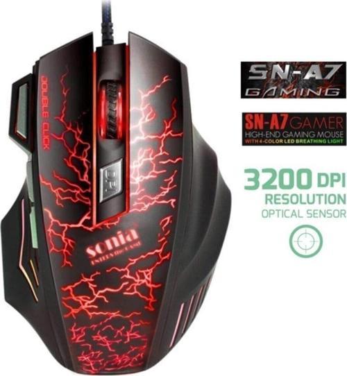 Sn-a7 Kablolu Gaming Oyuncu Mouse