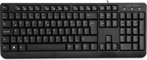 KB-871F Kablolu Türkçe Klavye F Tuş Dizimi