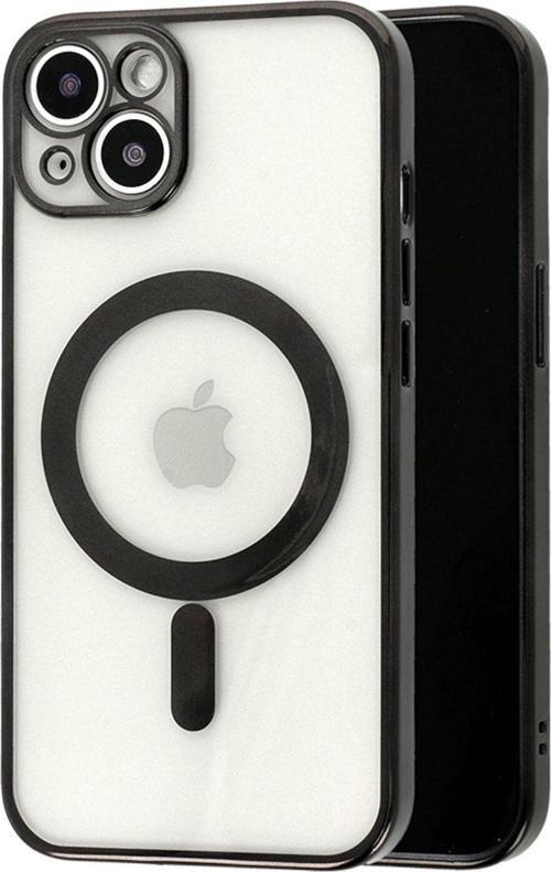 Iphone 13 Manyetik Kablosuz Şarj Edilen Kamera Korumalı Silikon Kılıf Dsg32332