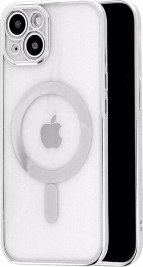Iphone 14 Manyetik Kablosuz Şarj Edilen Kamera Korumalı Silikon Kılıf