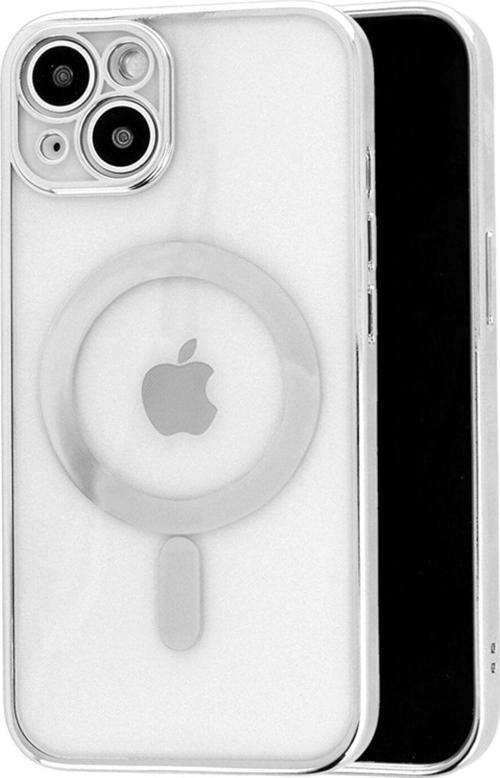 Iphone 13 Manyetik Kablosuz Şarj Edilen Kamera Korumalı Silikon Kılıf