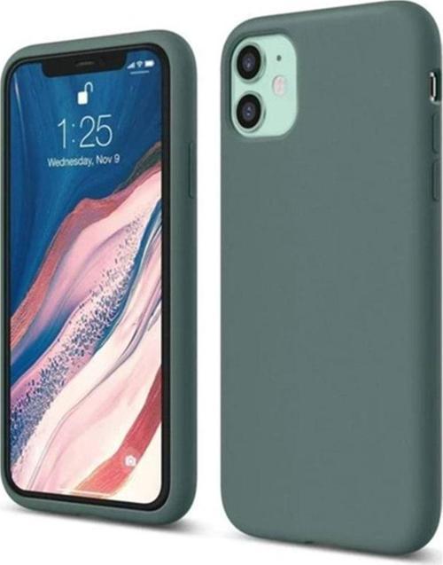 Iphone 11  Uyumlu Kılıf Iç Kadife Tam Koruma Silikon Lansman