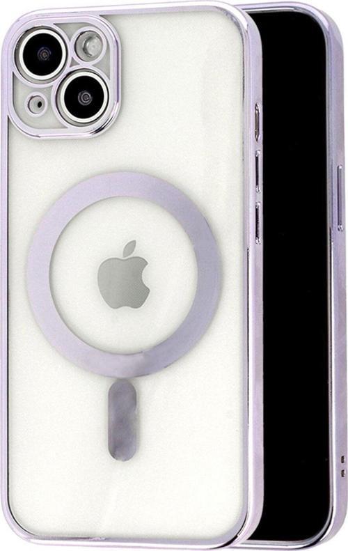 Iphone 13 Manyetik Kablosuz Şarj Edilen Kamera Korumalı Silikon Kılıf Dsg8727hb