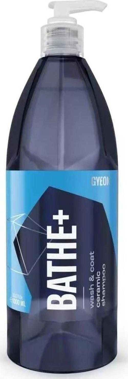 GYEON Q²M Bathe+ Plus Seramik Bazlı PH Nötr Cilalı Oto Şampuanı 1000 ml -Su İtici Araç Yıkama Köpüğü
