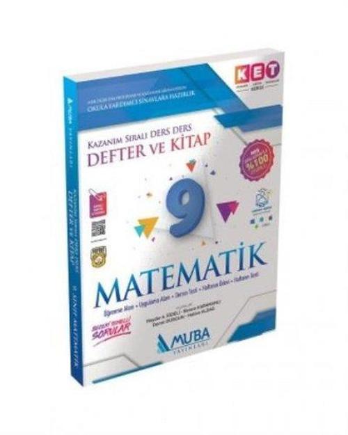 2022 9.Sınıf KET Serisi Matematik Defter ve Kitap