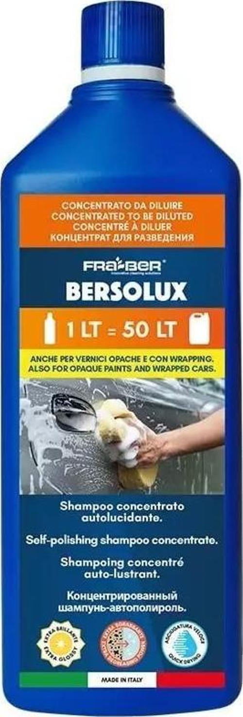 Bersolux Konsantre Cilalı Köpüklü Manuel Araç Yıkama Şampuanı - 1000 Ml 1:50