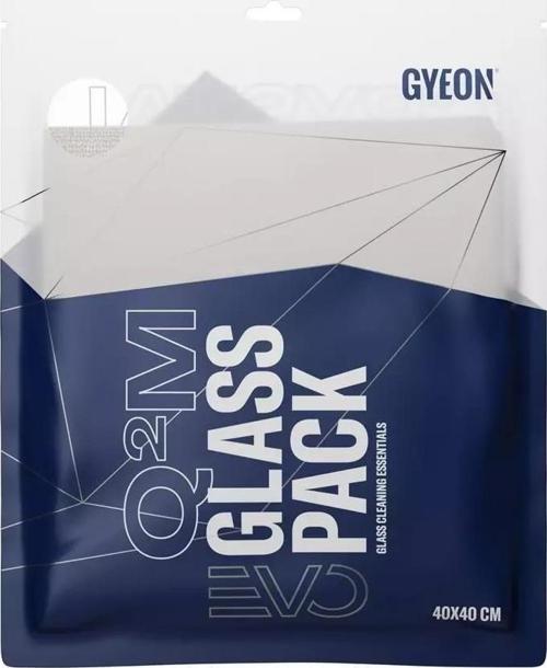 GYEON Q²M GlassPack EVO Cam Yüzey Temizlik Ve Silme Mikrofiber Bezi Seti 2’Lü Paket - 40x40 Cm