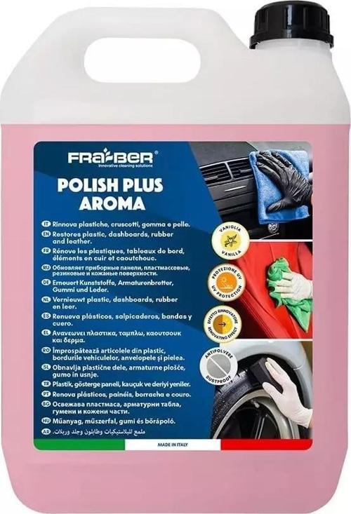 Polish Plus Aroma Plastik, Trim, Deri Yenileyici Bakım (1:3 Konst.) - 4,54 Lt