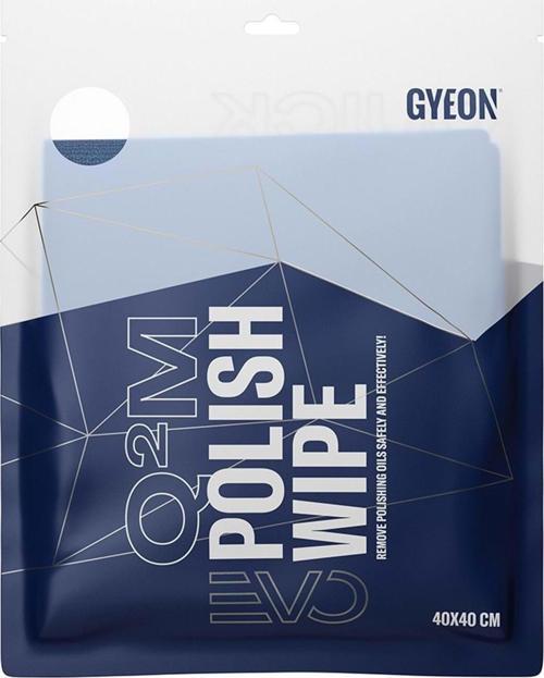 GYEON Q²M PolishWipe EVO Lazer Kesim Çift Yönlü Cila Bezi - 40x40 Cm