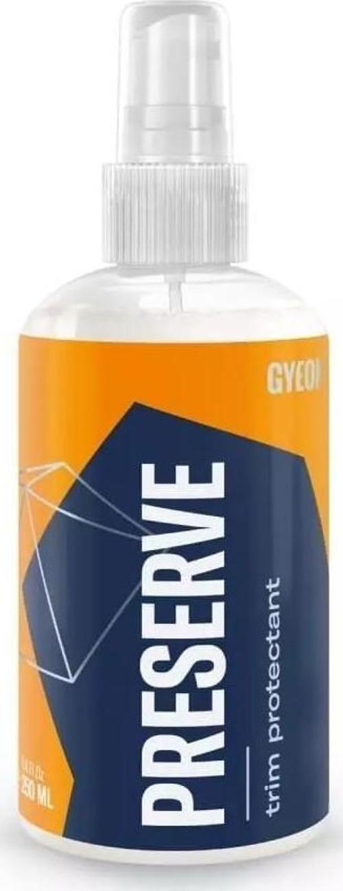 GYEON Q²M Preserve İç Dış Plastik Trim Yenileyici Ve Koruyucu - 250 ml -Mat Görünüm Plastik Onarıcı