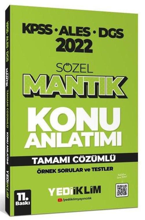 2022 KPSS - ALES - DGS Sözel Mantık Konu Anlatımı