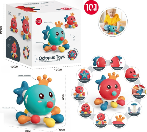 Nessiworld BIB6033 10 IN 1 DIS KASIYICILI AHTAPOT