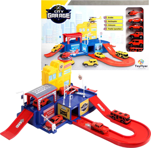 Nessiworld  City Garage Otopark Oyun Seti