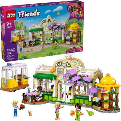 Nessiworld 42671 Lego Friends Kafe ve Çiçekçi Dükkanı 1138 parça +9 yaş