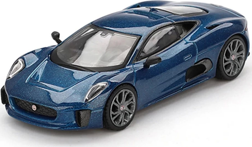 Nessiworld Mini GT 1/64 Jaguar C-X75 Blue