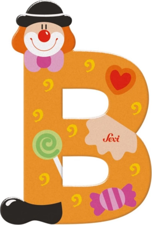 Nessiworld Palyanço Ahşap Harf B