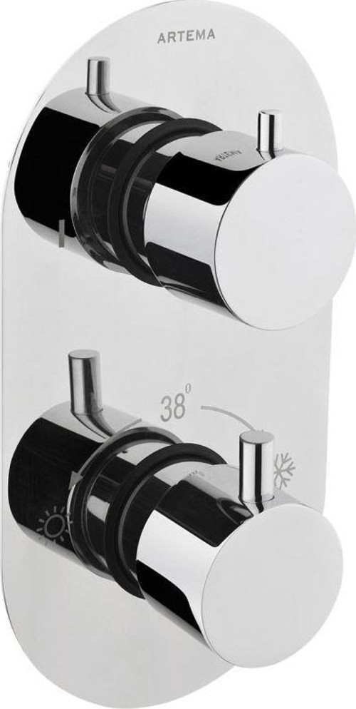 A47025 Aquaheat R2 Ankastre Banyo Bataryası 2 Yollu