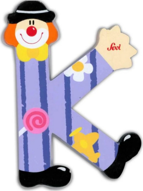 Nessiworld Palyanço Ahşap Harf K