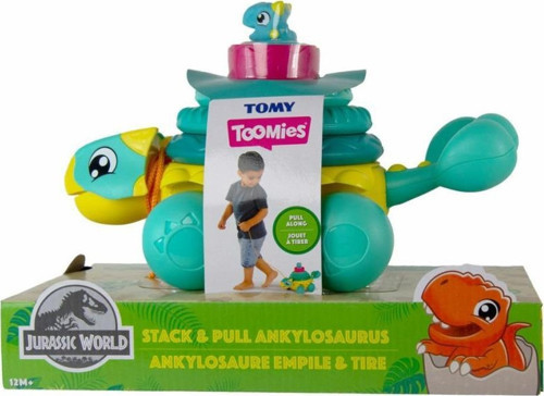 Nessiworld 73410 Tomy Toomies Jurassic World Diz ve Çek Anki +12 ay