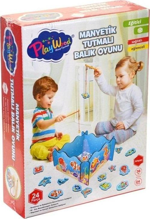 Nessiworld PlayWood Manyetik Tutmalı Balık Oyunu 381