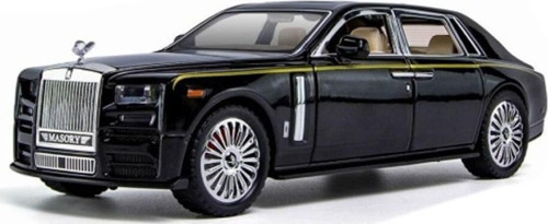 Nessiworld ZHD-B2407- Vardem Çek Bırak Işıklı ve Sesli Model RR Metal Araba 1:24