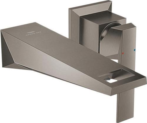 Allure Brilliant İki Delikli Lavabo Bataryası M Boyut Brushed Hard Graphite - 29402AL0