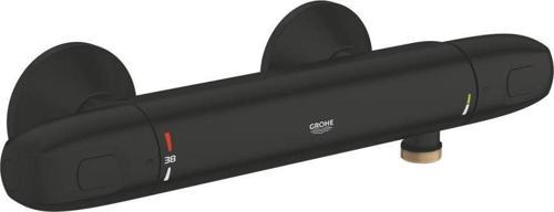 Grohtherm 1000 Termostatik Duş Bataryası Mat Siyah - 348142433