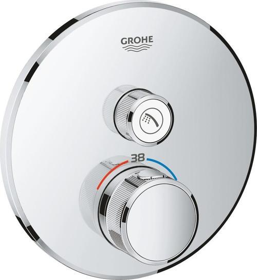 Grohtherm Smartcontrol Ankastre Termostatik Duş Bataryası 29118000