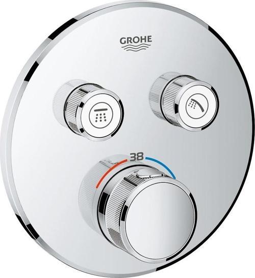 Grohtherm Smartcontrol Çift Yönlü Ankastre Termostatik Duş Bataryası - 29119000